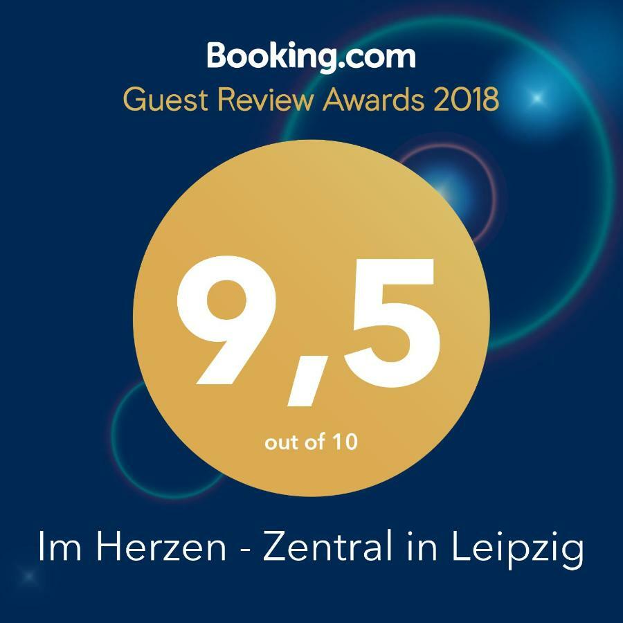 Im Herzen - Zentral in Leipzig Exterior foto